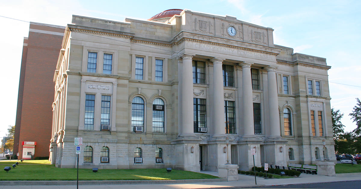 Clark County Courthouse in Springfield, Ohio
