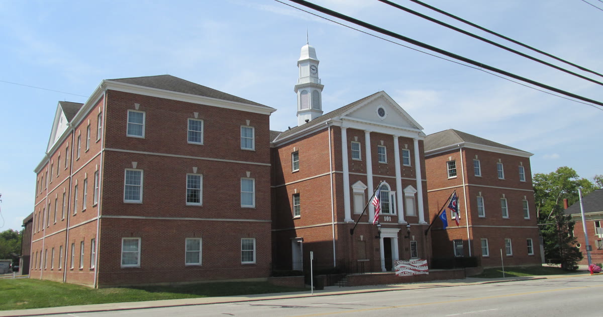 Clermont County Courthouse in Batavia, Ohio