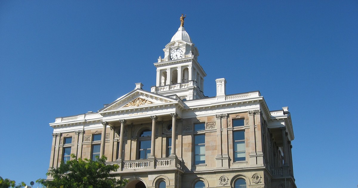 The Fayette County Courthouse in Washington Court House, where voters decide an EMS levy renewal on the Nov. 3 ballot