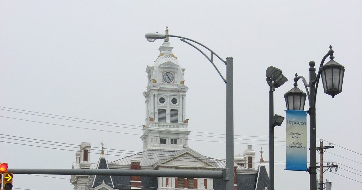 Henry County Courthouse in Napoleon, Ohio