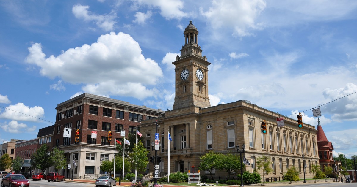 Huron County Courthouse in Norwalk, Ohio
