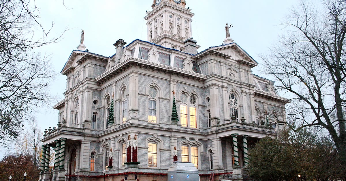 Licking County Courthouse in Newark, Ohio