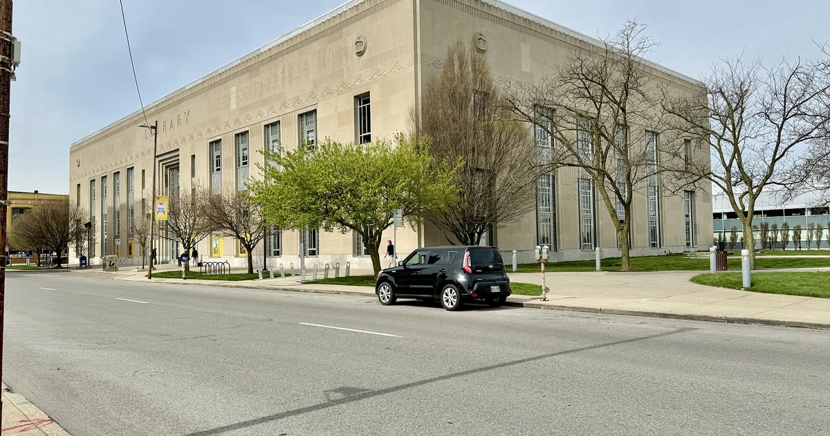 Main Library of the Toledo Lucas County Public Library in Toledo, Ohio
