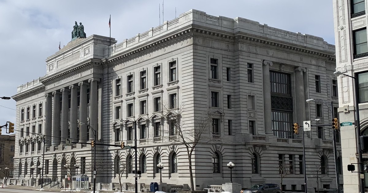 Mahoning County Courthouse in Youngstown, Ohio, featured in the Nov. 3 election preview