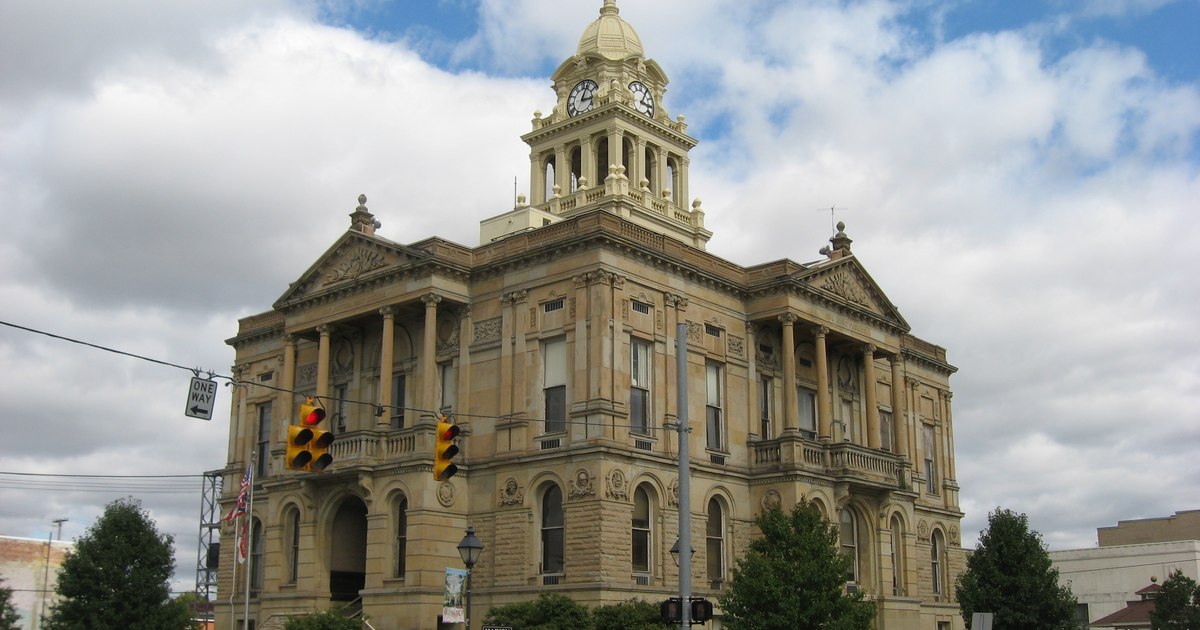Marion County Courthouse in Marion, Ohio, featured in the Nov. 3 election preview