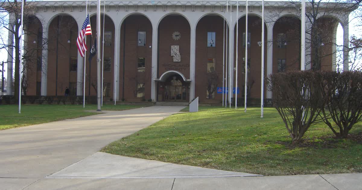 Richland County Courthouse in Mansfield, Ohio