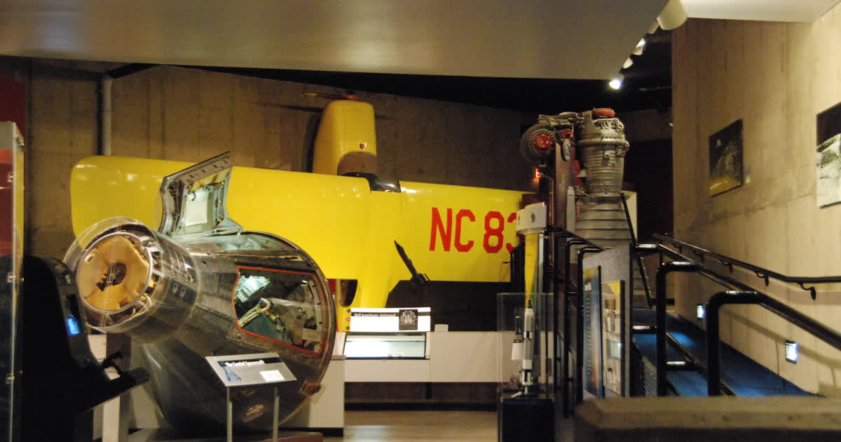 Armstrong Air and Space Museum exhibits in Wapakoneta