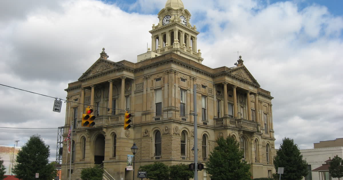 Marion County Courthouse in Marion, Ohio