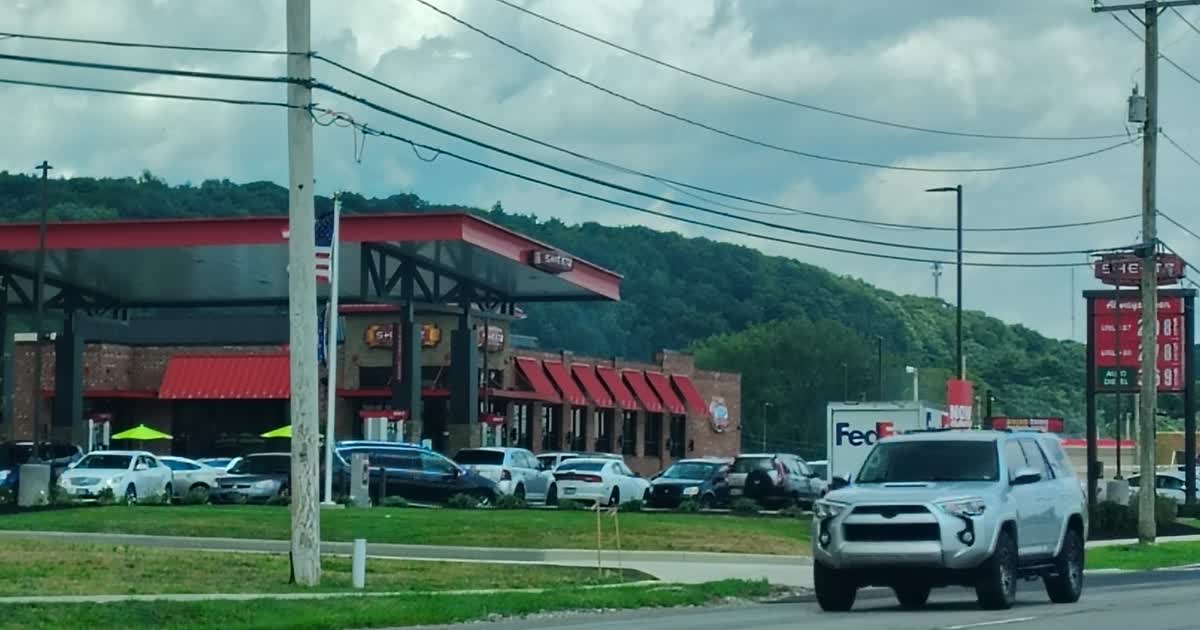 Sheetz gas station in Lancaster, Ohio