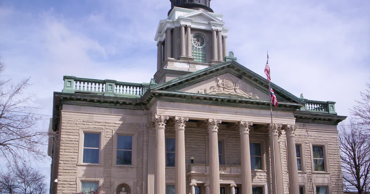 Crawford County Courthouse in Bucyrus, Ohio