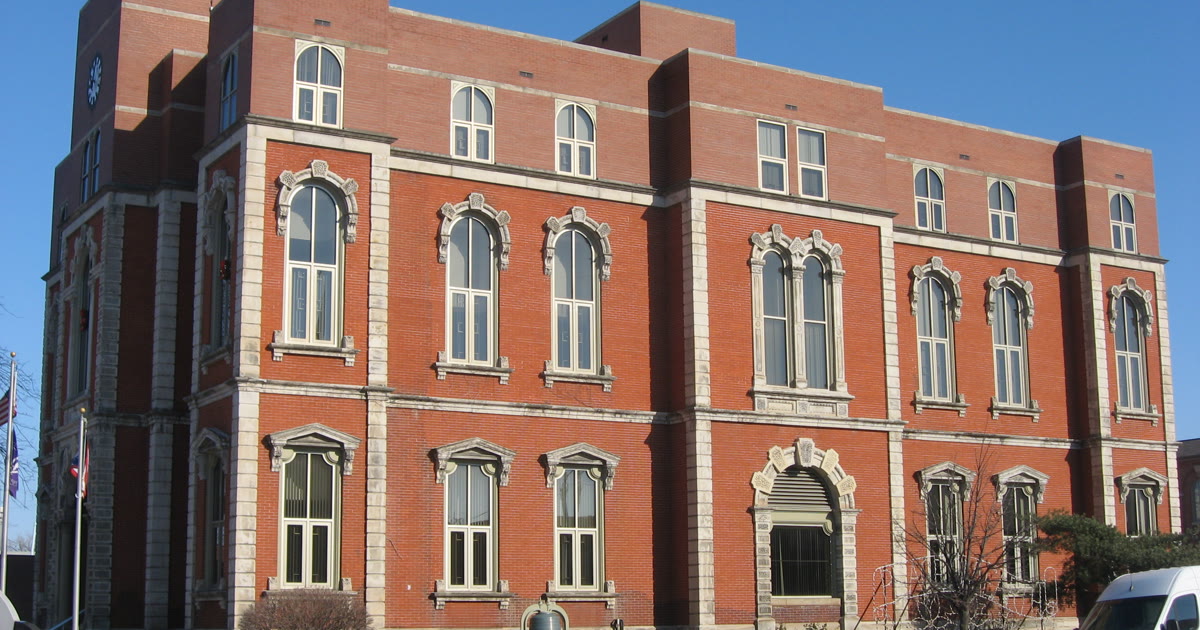 Defiance County Courthouse in Defiance Ohio