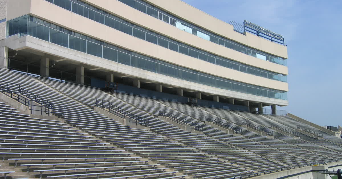 Glass Bowl stadium in Toledo