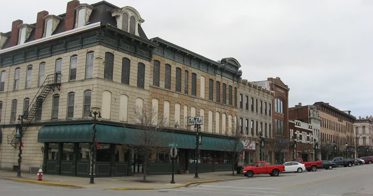 Columbus Avenue historic district in Sandusky, Ohio
