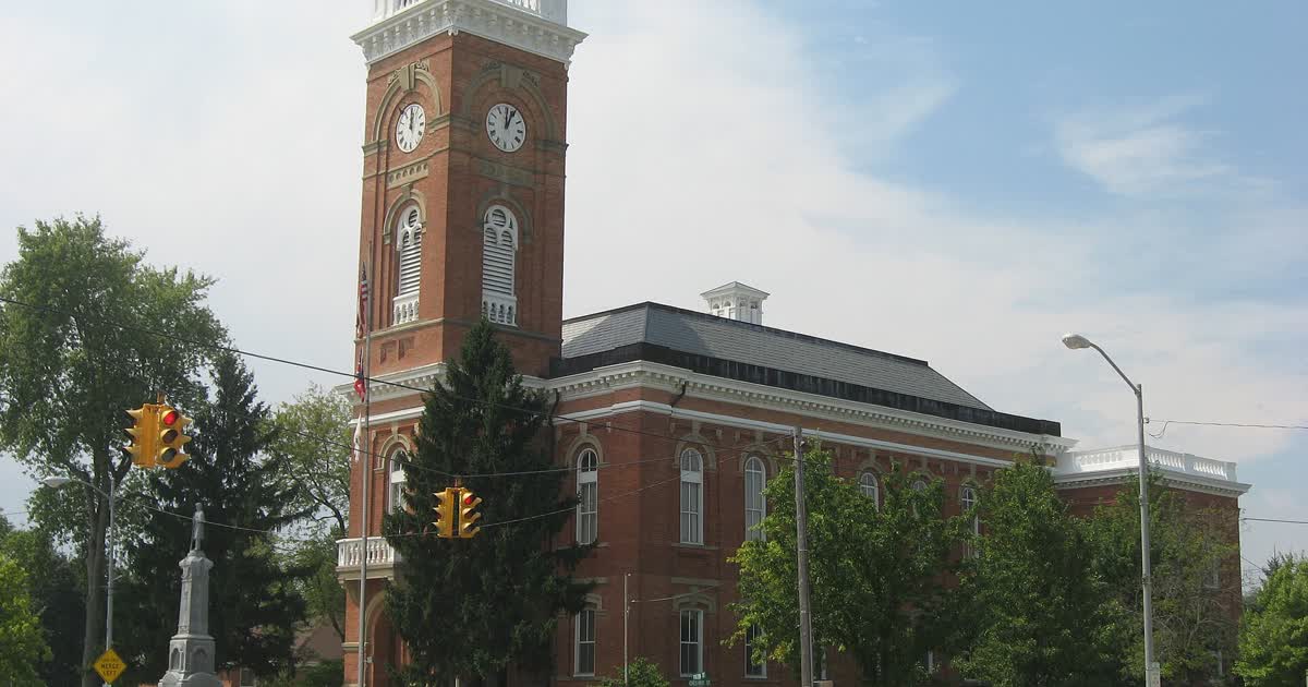 Fulton County Courthouse in Wauseon, Ohio