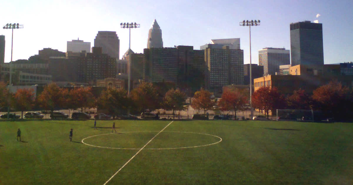 Cleveland State soccer at Krenzler Field in Cleveland