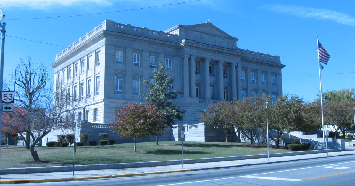 Hardin County Courthouse in Kenton, Ohio