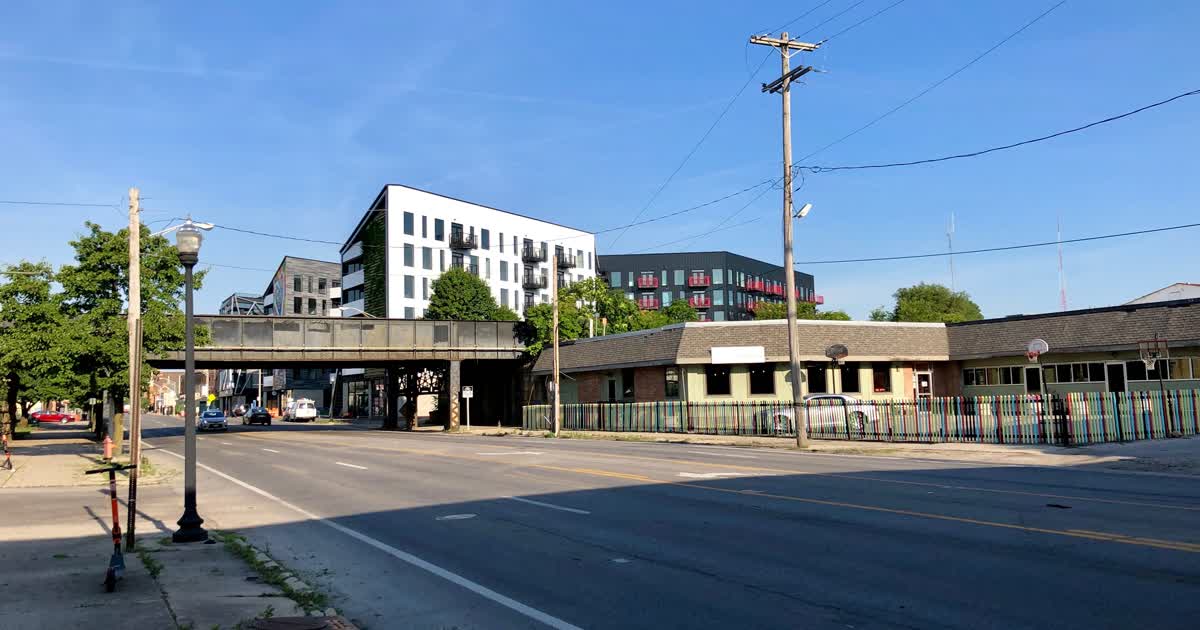 Van Buren Emergency Shelter neighborhood in Franklinton, Columbus