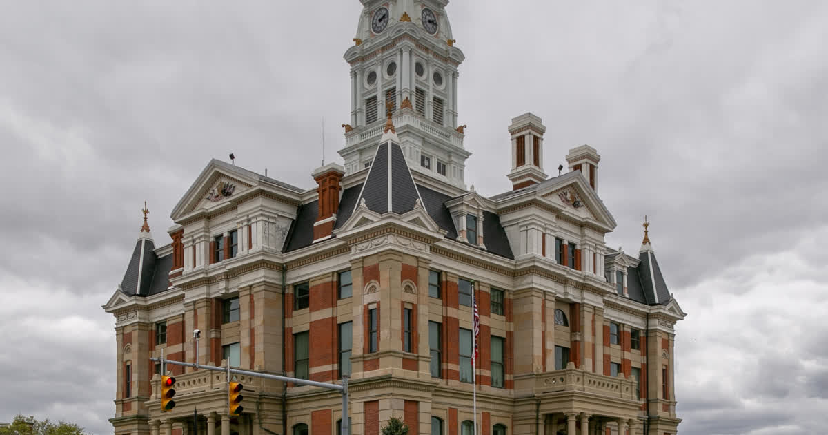 Henry County Courthouse in Napoleon, Ohio