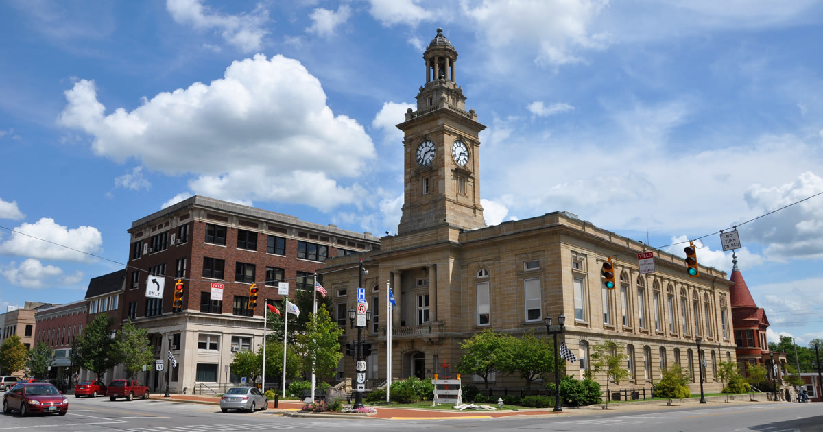 Huron County Courthouse in Norwalk, Ohio