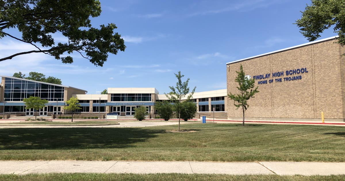 Findlay High School in Findlay Ohio