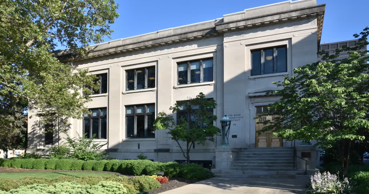 Miami Conservancy District headquarters building in Dayton, Ohio