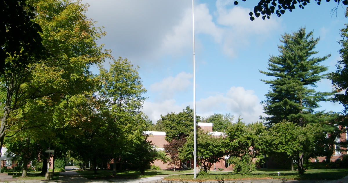College Green at Hiram College in Hiram, Ohio