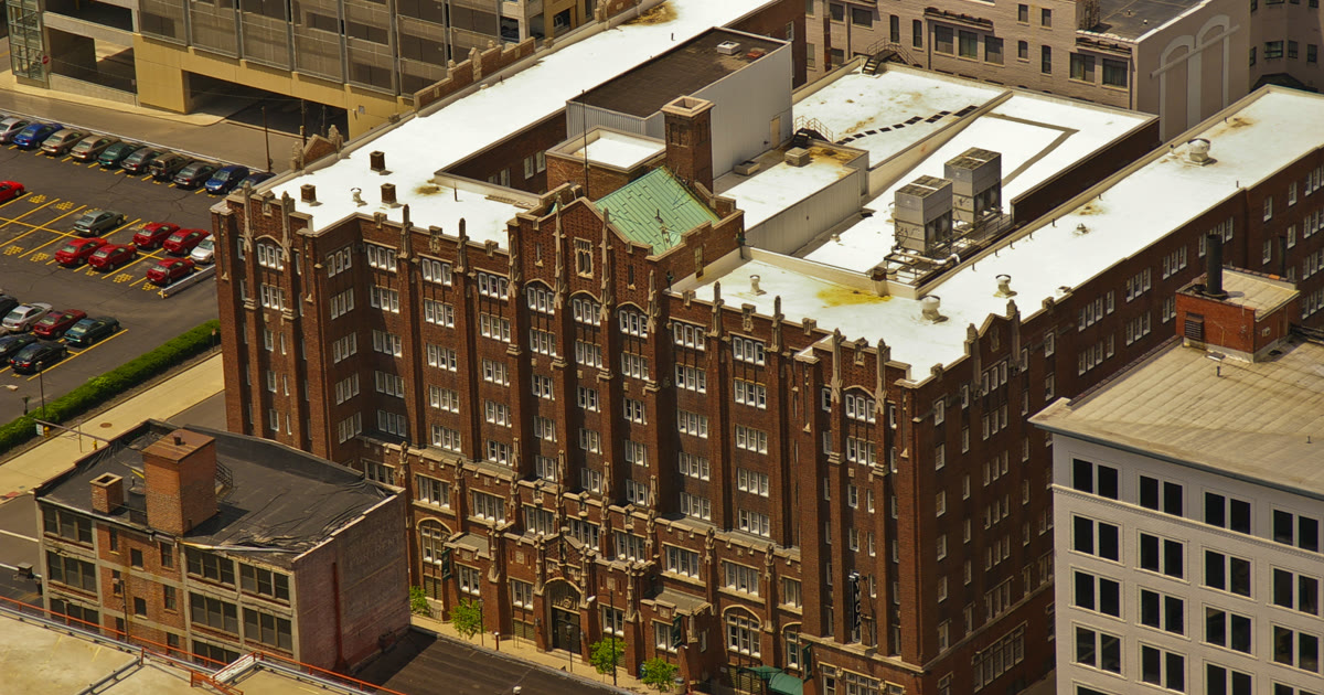 Downtown YMCA building in Columbus, Ohio