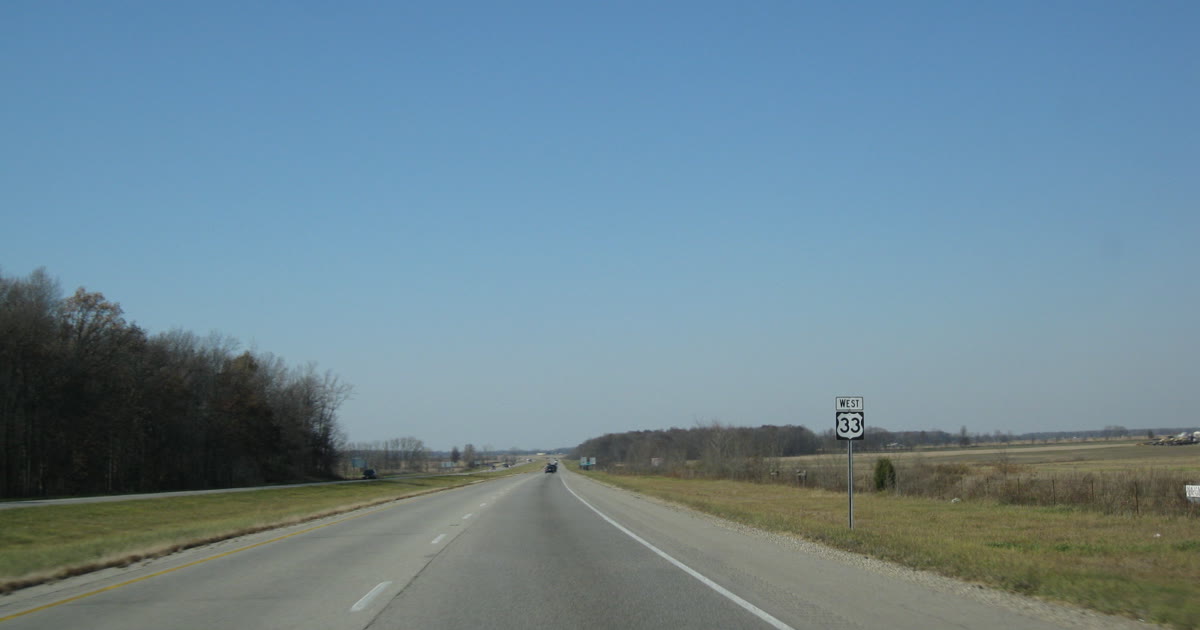 US Route 33 highway in Ohio