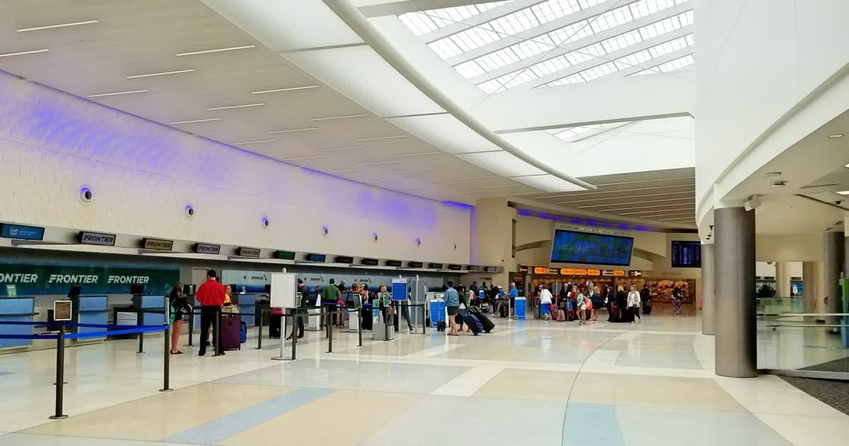 John Glenn Columbus International Airport terminal in Columbus