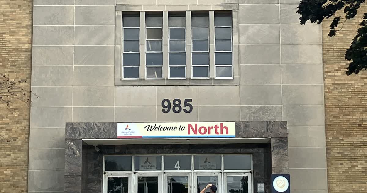 Akron North High School in Akron, an Akron Public Schools building