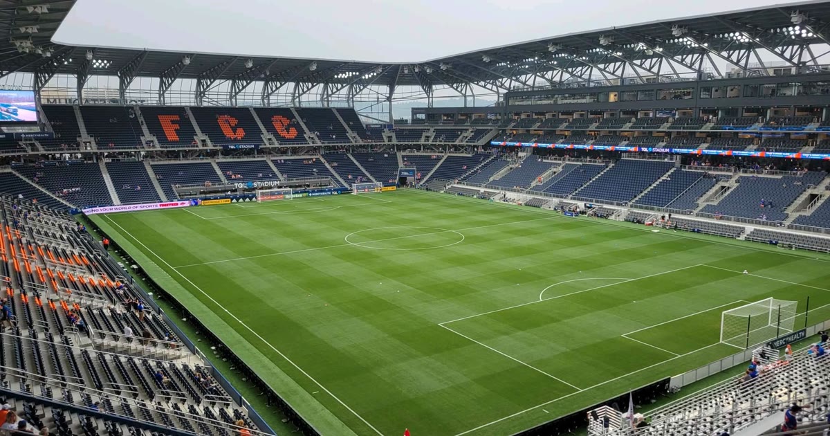TQL Stadium in Cincinnati, home of FC Cincinnati