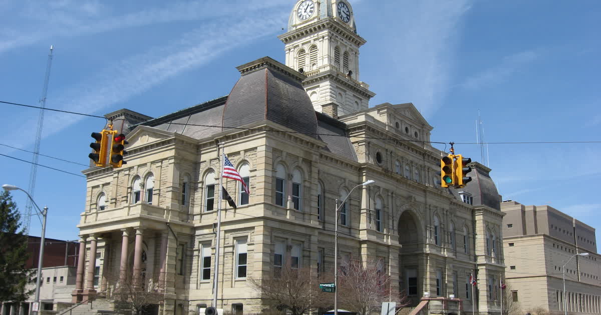 Allen County Courthouse in Lima, Ohio