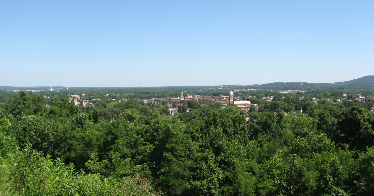 Chillicothe, Ohio, seen from the southwest