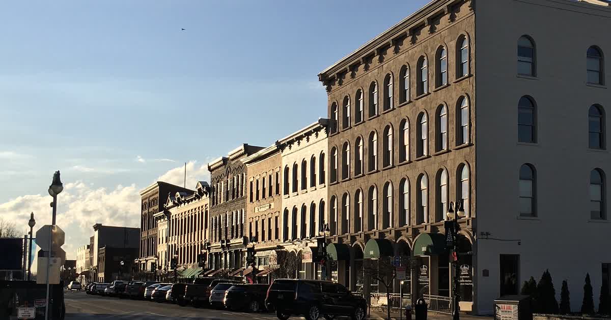 West Water Street in downtown Sandusky, Ohio