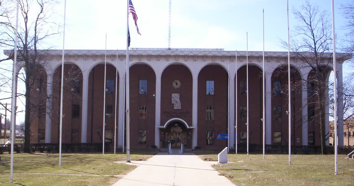 Richland County Courthouse in Mansfield, Ohio