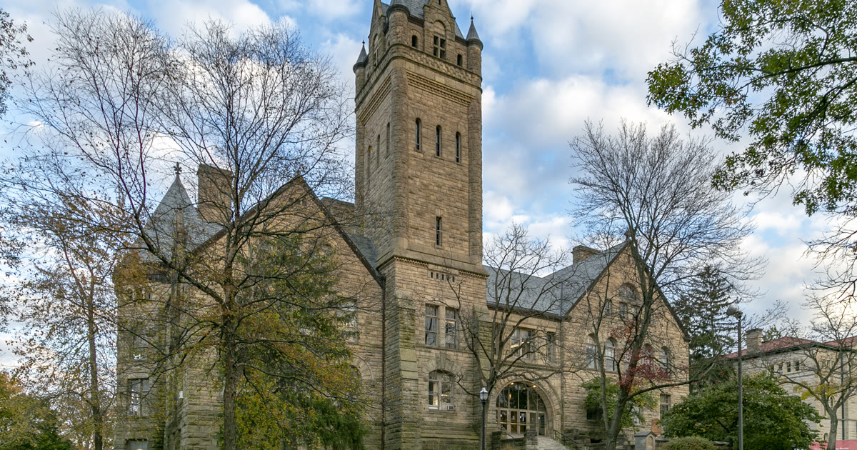 Ohio Wesleyan University University Hall in Delaware, Ohio