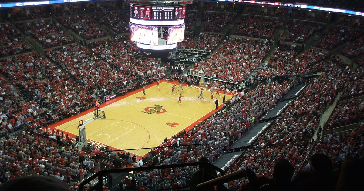 Ohio State basketball game at Value City Arena in Columbus