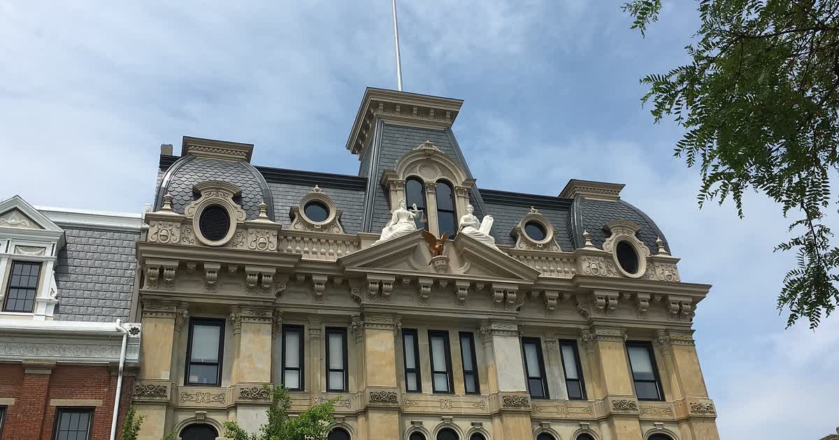 Wayne County Courthouse in Wooster, Ohio