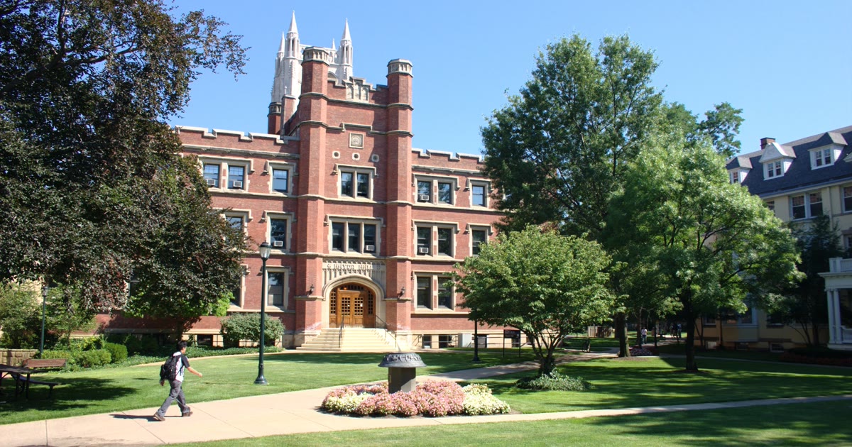 Case Western Reserve University campus in Cleveland