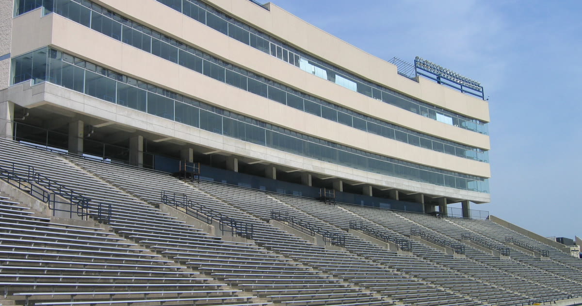 The Glass Bowl stadium in Toledo