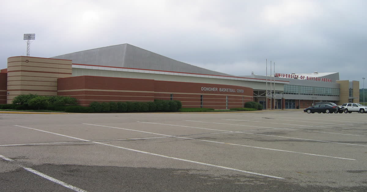 University of Dayton Arena exterior in Dayton, Ohio