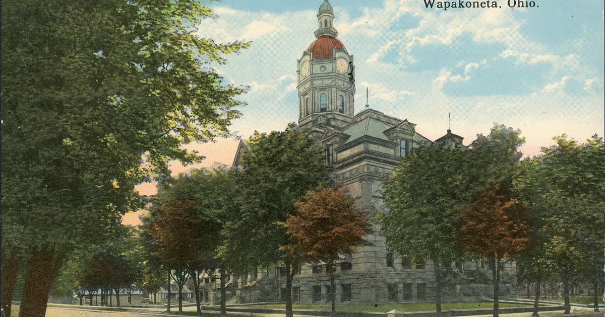 Auglaize County Courthouse in Wapakoneta, Ohio