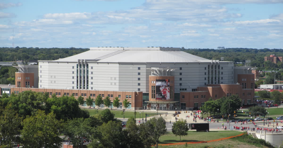 The Schottenstein Center in Columbus, home of Ohio State hockey