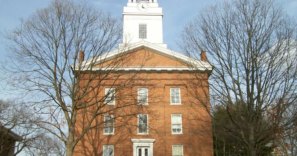 Erwin Hall at Marietta College in Marietta, Ohio