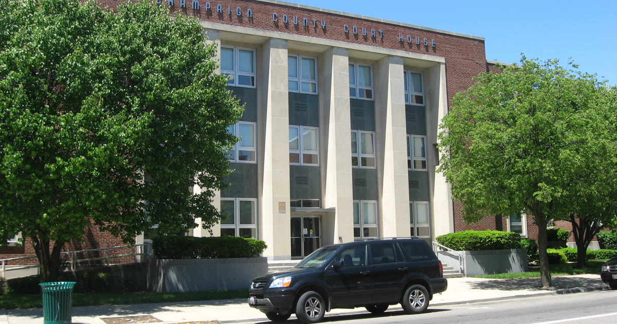 Champaign County Court House in Urbana, Ohio