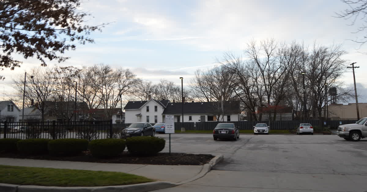 Site of a proposed apartment development on Reynolds Drive in Hilliard, Ohio