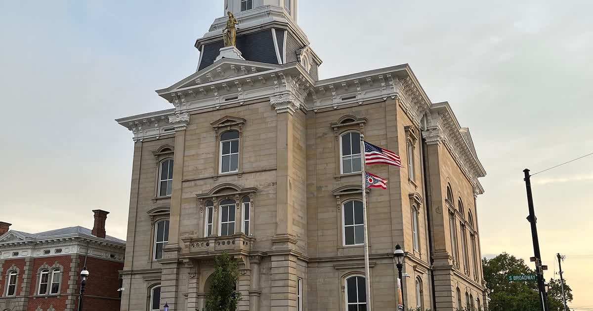 Darke County Courthouse in Greenville, Ohio