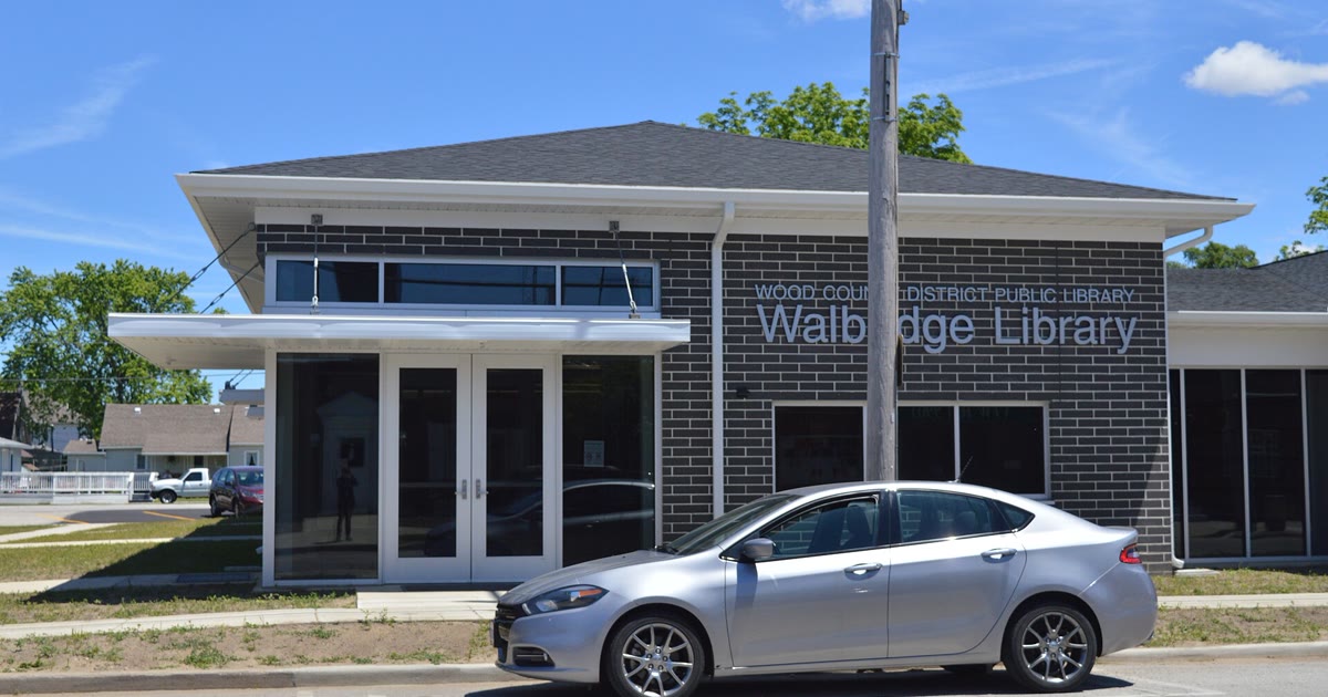 Walbridge Library in Walbridge, Wood County, Ohio