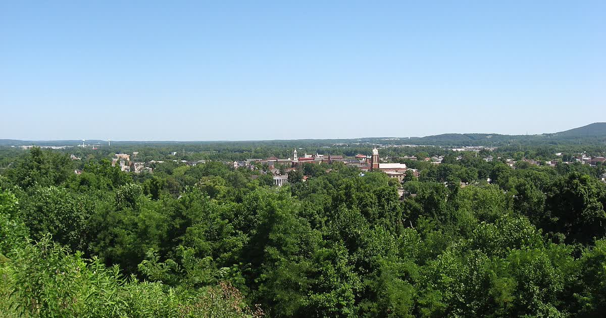 Panoramic view of Chillicothe, Ohio