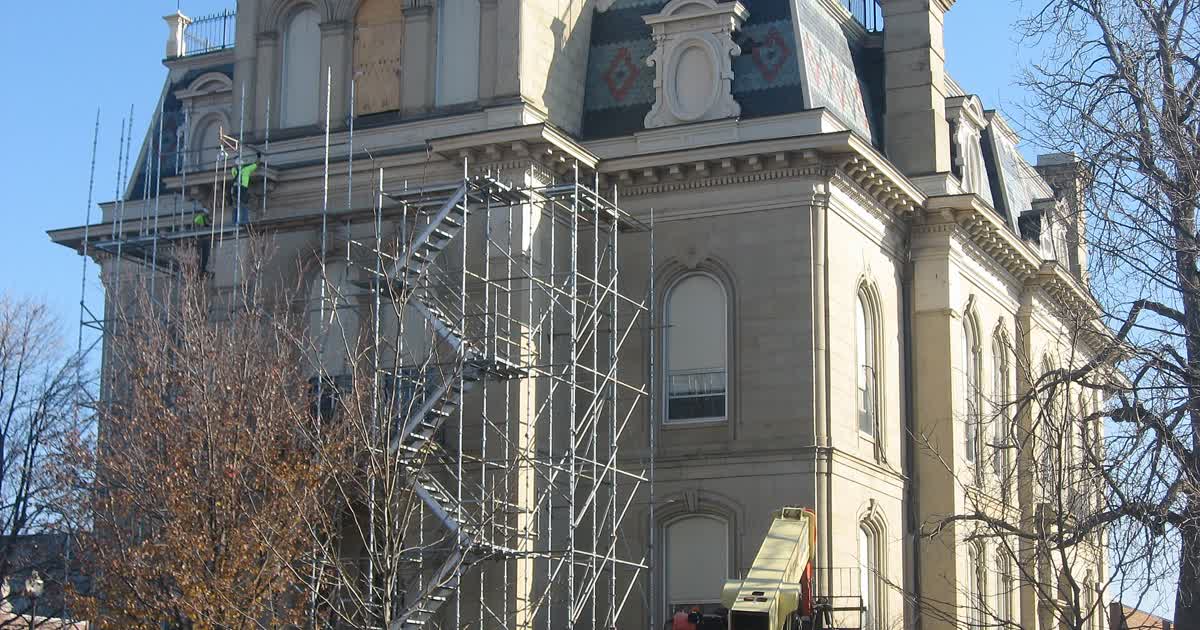 Logan County Courthouse in Bellefontaine, Ohio